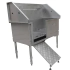 New design 304 stainless steel dog/cat grooming bath tubs