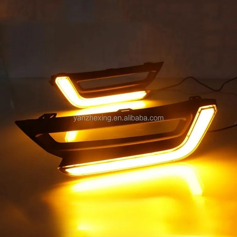 Car Drl Fog Lamp Fog Light Led Daytime Running Light With Turn Signal