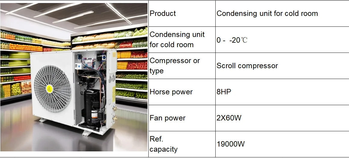 Condensing Unit, 380V, 8HP - detail 10