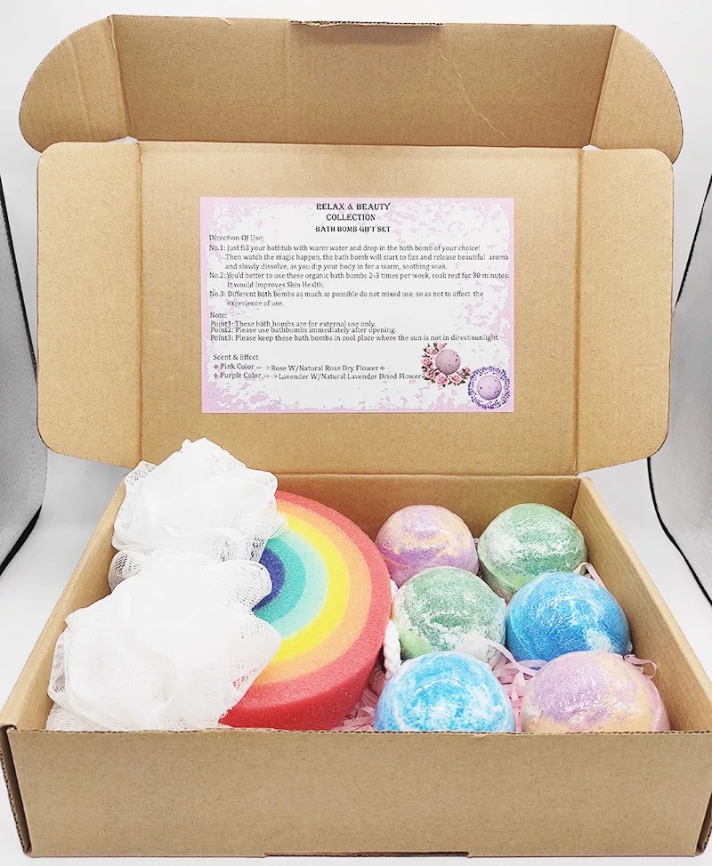 rainbow bath bomb wholesale