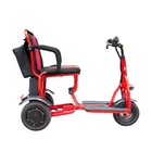 Electric Travel And Entertainment Compact And Lightweight One-second Fast Folding Adult Folding Electric Tricycle