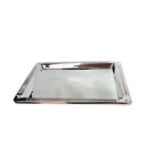Metal Tray Custom Double Wall Stainless Steel Metal Stamping Deep Drawing Rectangle Bar Serving Tray