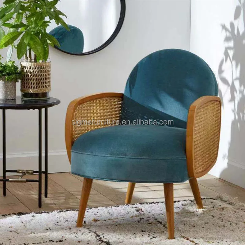 New arrival indoor furniture rattan restaurant bar armchair