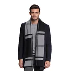 100% Fashion Scarf Cotton Viscose Scarf 100% Cotton Jacquard Woven Men Fashion Viscose Scarf