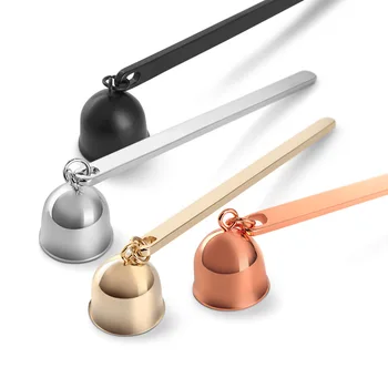 Luxury candle care kit candle accessories tool candle snuffer wholesale rose gold wick trimmer