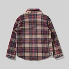 Check Shirt Boys DIDIBUBU Button Down 100% Cotton Handsome Flannel Long Sleeves Check Shirt For Boys