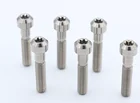 Titanium DIN912 Titanium Hex Socket Screws/ Allen Bolt M5 M6 M8 M10 M12 Titanium Moto Bike Titanium Bolt Factory