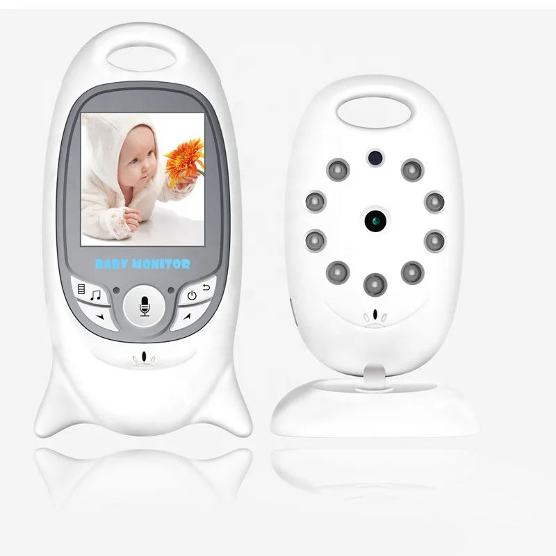 Amazon hot LCD monitor VB601 night vision wireless babyphone channel audio temperature monitor video baby monitor