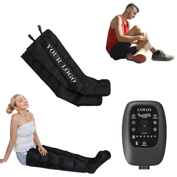 Wellness Air Compression Massager System 8 Chamber Sport Recovery Boots Pressotherapy Machine Foot Device