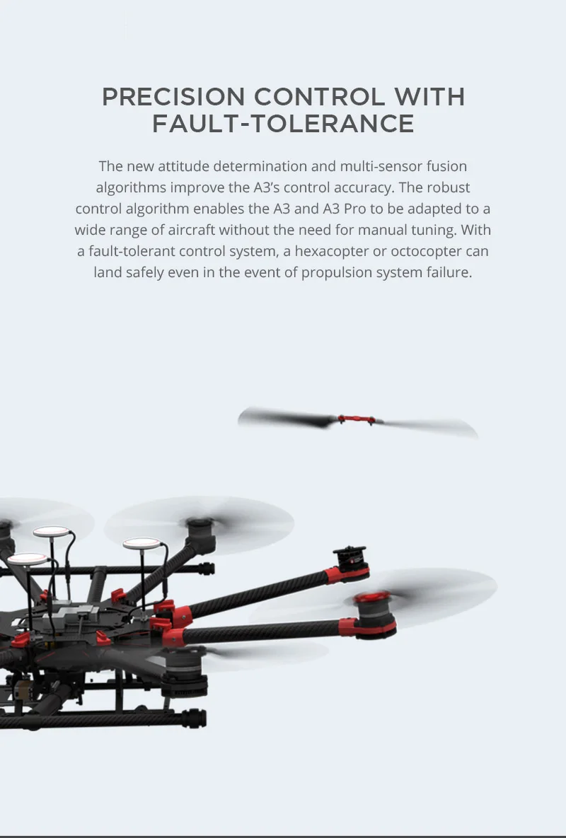 A2 A3 N3 Flight Controller A2 A3 N3 Multi-rotor UAV Flight Control System D JI Drone Flight Controller factory