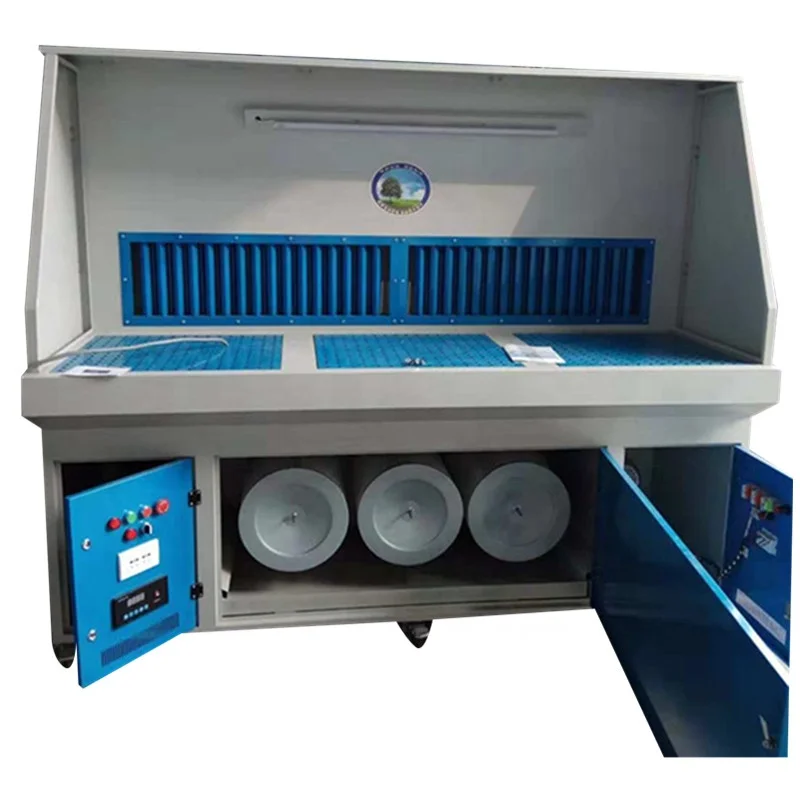 Efficiency Grinding Polishing Sanding Use Downdraft Table Sanding Dust