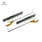 Heavy Duty 3-Fold Full Extension Ball Bearing Undermount Drawer Slide Kitchen Drawer Slides Rail