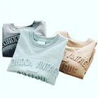 Hoodie Satin 2021 Customizable Fashion Streetwear 100% Cotton Pullover Premium Men 3D Embossed Hoodie Clothing