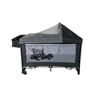 Baby Cot Travel Cot Kids Playpen Portable Playard 125*65*77cm EN Standard Baby Bed