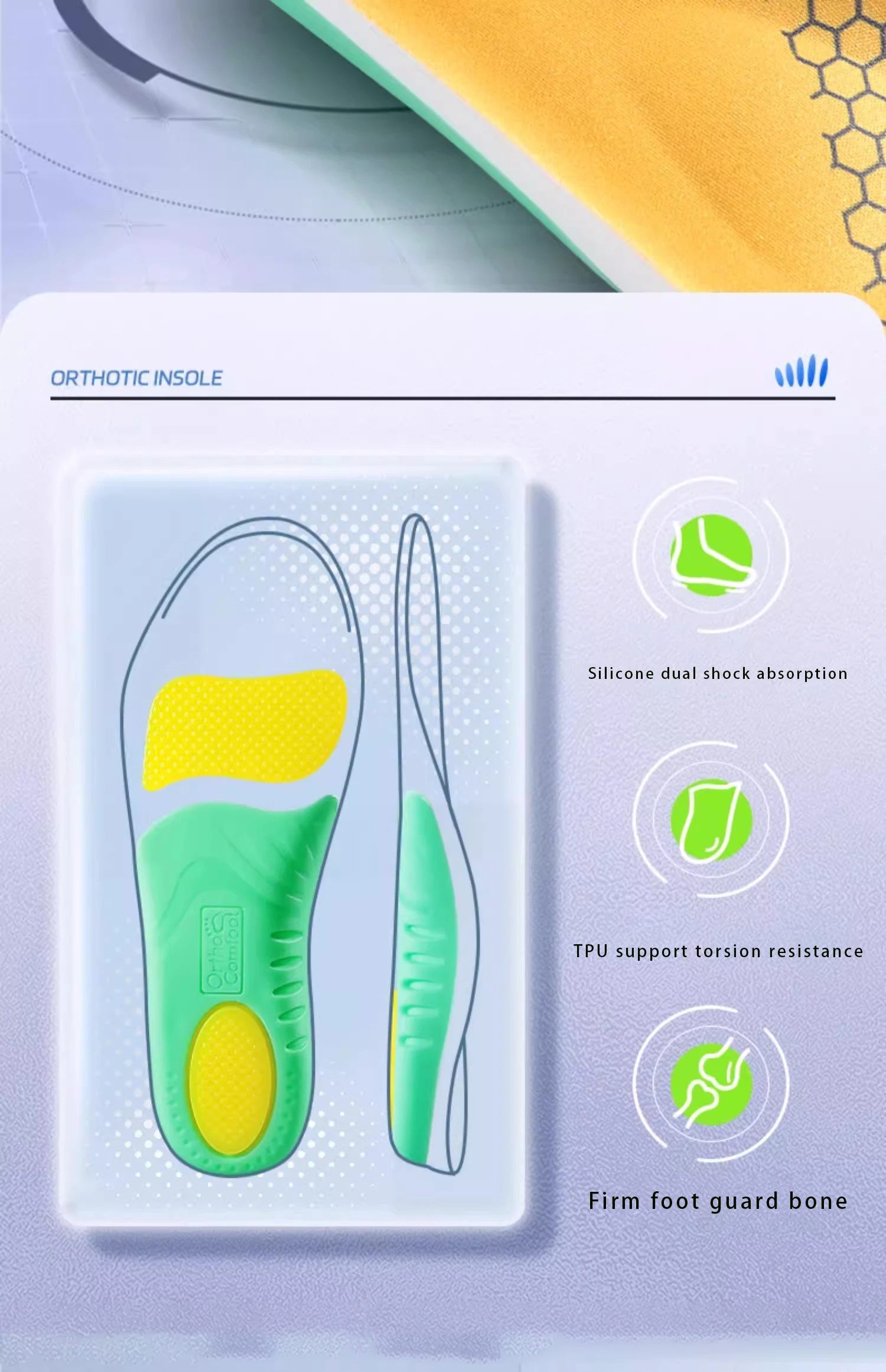 2026 New Comfort Shoe Insoles for Men Women Kids with Flat Foot Correction Transverse Arch Collapse Support Flat Feet Corrective 2026 New Comfort Shoe Insoles for Men Women Kids with Flat Foot Correction Transverse Arch Collapse Support Flat Feet Corrective