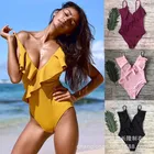 Beachwear Factory Direct Sale Halter One-piece Swimsuit Swimsuit Beachwear