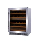 China Wine Beverage Cooler Fridge China OEM Custom Dual Zone Wine And Beverage Under Counter Wine Fridge Cooler