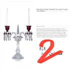 Wedding Centerpiece Neutral French Style Baccarat Wedding Centerpiece Crystal Candelabra