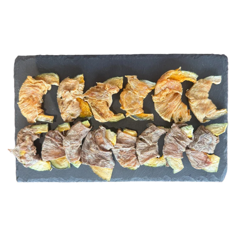 product oem odm high quality air dried dog food treats natural chicken wrap pumpkin duck wrap sweet potato pet food dog snacks-2