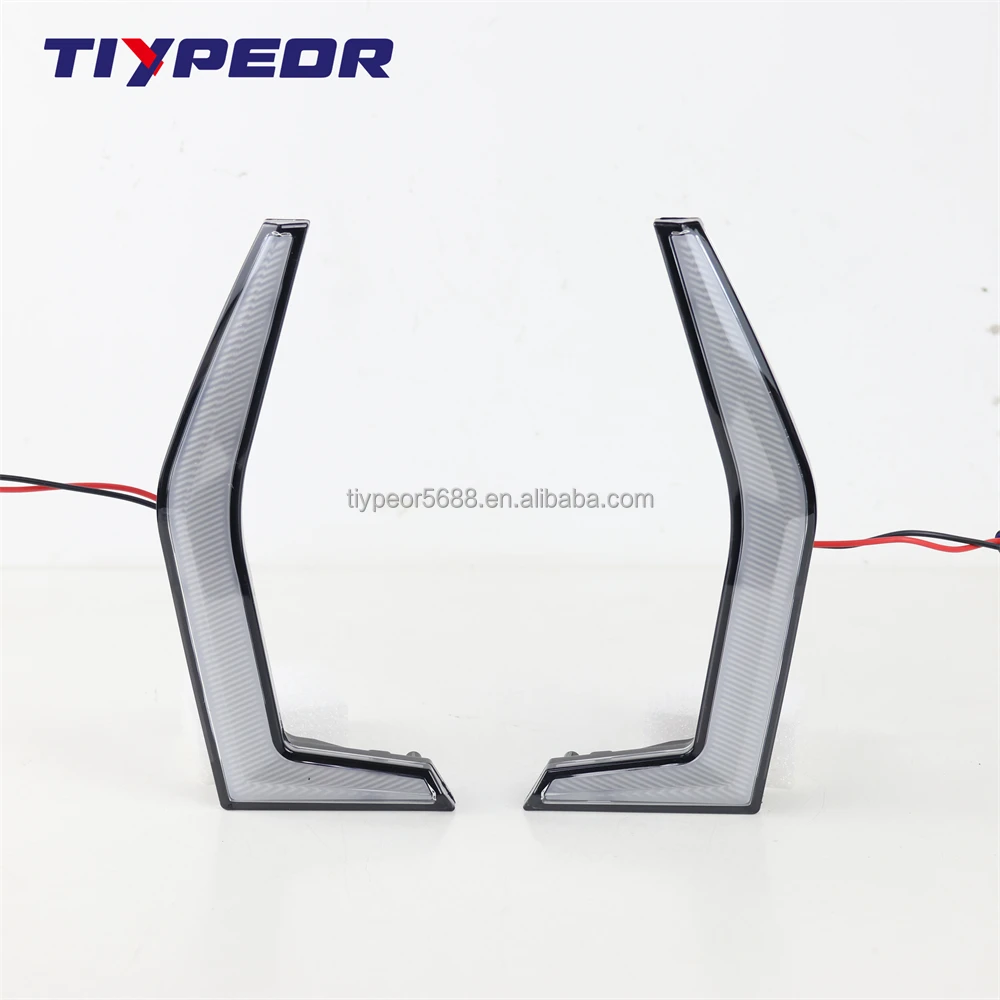 product tiypeor aftermarket auto parts front signature accent light grille lamps for kawasaki teryx krx 1000 2020 2021 2022-4