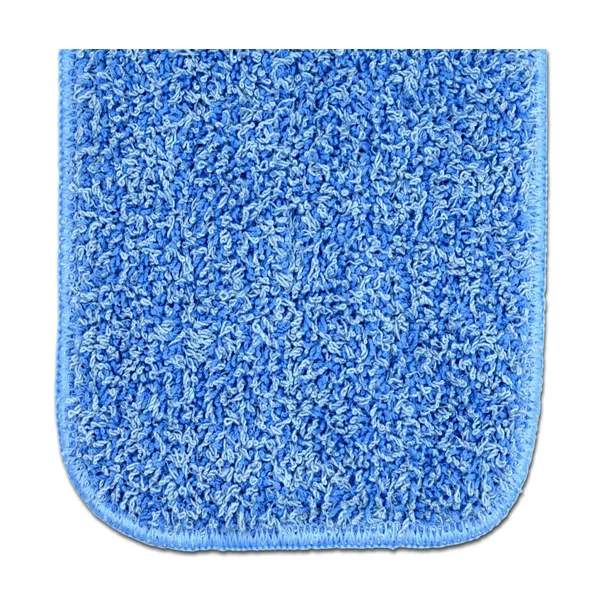 Blue Microfiber Mop Pads Wet Dry Mop Refill for 18" Flat Mop Base