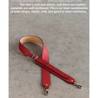 All-match Genuine Cow Leather Wide Bag Shoulder Straps Adjustable Bag Strap Crossbody Bag Strap