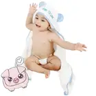 Hooded Towel Hot Sale Newborn Amazon Luxury 100% Bamboo Cotton Baby Animal Hooded Towel