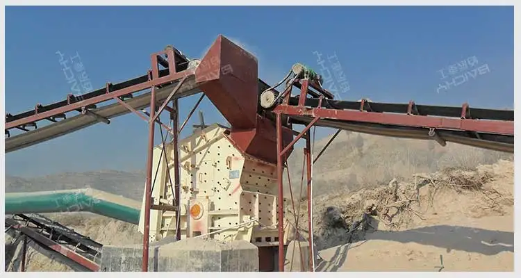 Impact crusher 300tph installation under engineer's guidance 