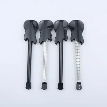 China hot sale stock Plastic Guitar ballpoint pen