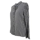 Blouse Long Sleeve Spring Cloth For Women Ladies Blouse Striped Long Sleeve Top With Belt Blusas-casual 2021 Vent Mayor