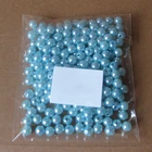 Pearls Pearl Hot Sale High Quality Abs Imitation Loose Plastic Decoration Pearls White Imitation Pearl