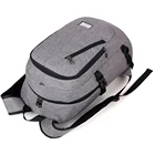 School Bag Wholesale Waterproof Polyester Men USB School Bag Business Backpack