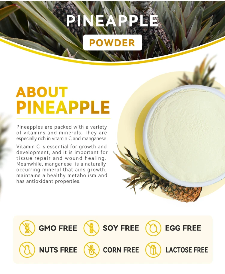 Freeze Dried Pineapple Powder Pineapple Juice Powder Buy Plant