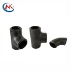 Asme B16.9 Butt Welded Fitting Carbon Steel Fitting 90d Elbow Tee To Asme B16.9