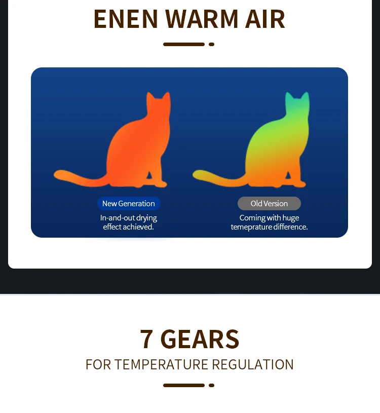 G5-S Hot Sale New Design Cat and Dog Hair Dryer Cabinet Small Pet Dryer Machine Pet Water Blower China Factory Direct Supplier