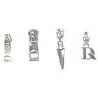 Zipper For Jacket Metal Zipper Double Luggage Round Customised Metal Zipper Slider Puller Logo For Bag Jacket Tape