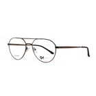 Titanium Frame Titanium Frame Glasses High Quality Vintage Double Bridge Titanium Frame Glasses