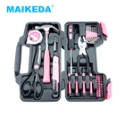 Tools Kit Hot Sale 40pcs Hand Socket Security Household Pink Auto Tools Kit Set