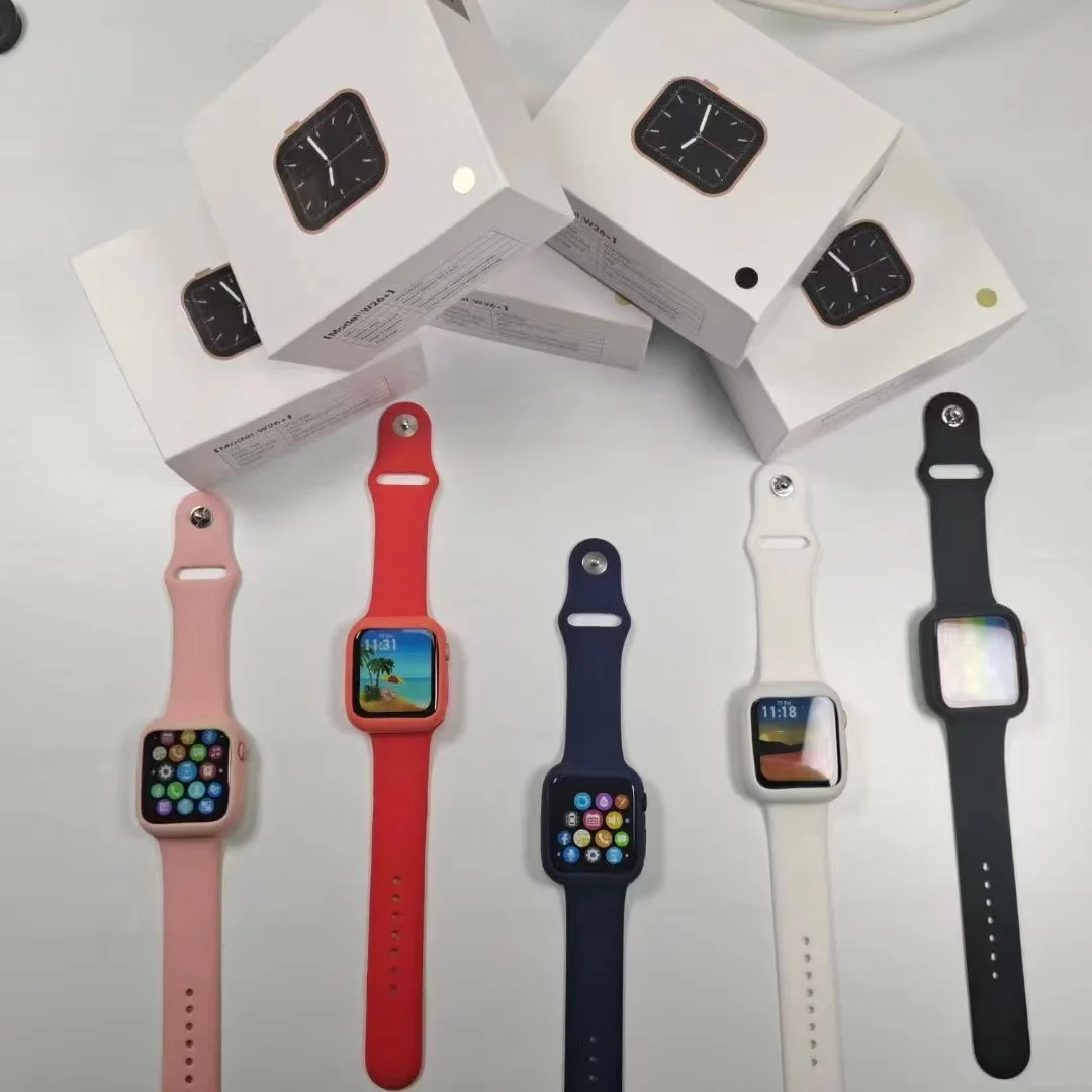 2021 New W26+ W26 Plus Smart Watch Custom Logo Smartwatch W26+ Control Bt  Smart Watch Band W26+ Pk T500 F20 Fk78 Hw12 Ft60 Z20 - Buy 2021 New W26+  W26 Plus Smart