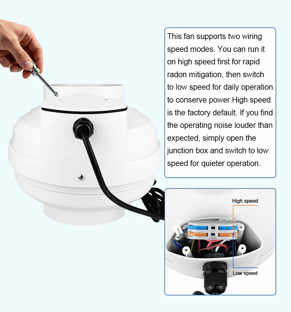 Air Flow Air Extractor, DCFAIR, Plastic, HAVC - detail 30