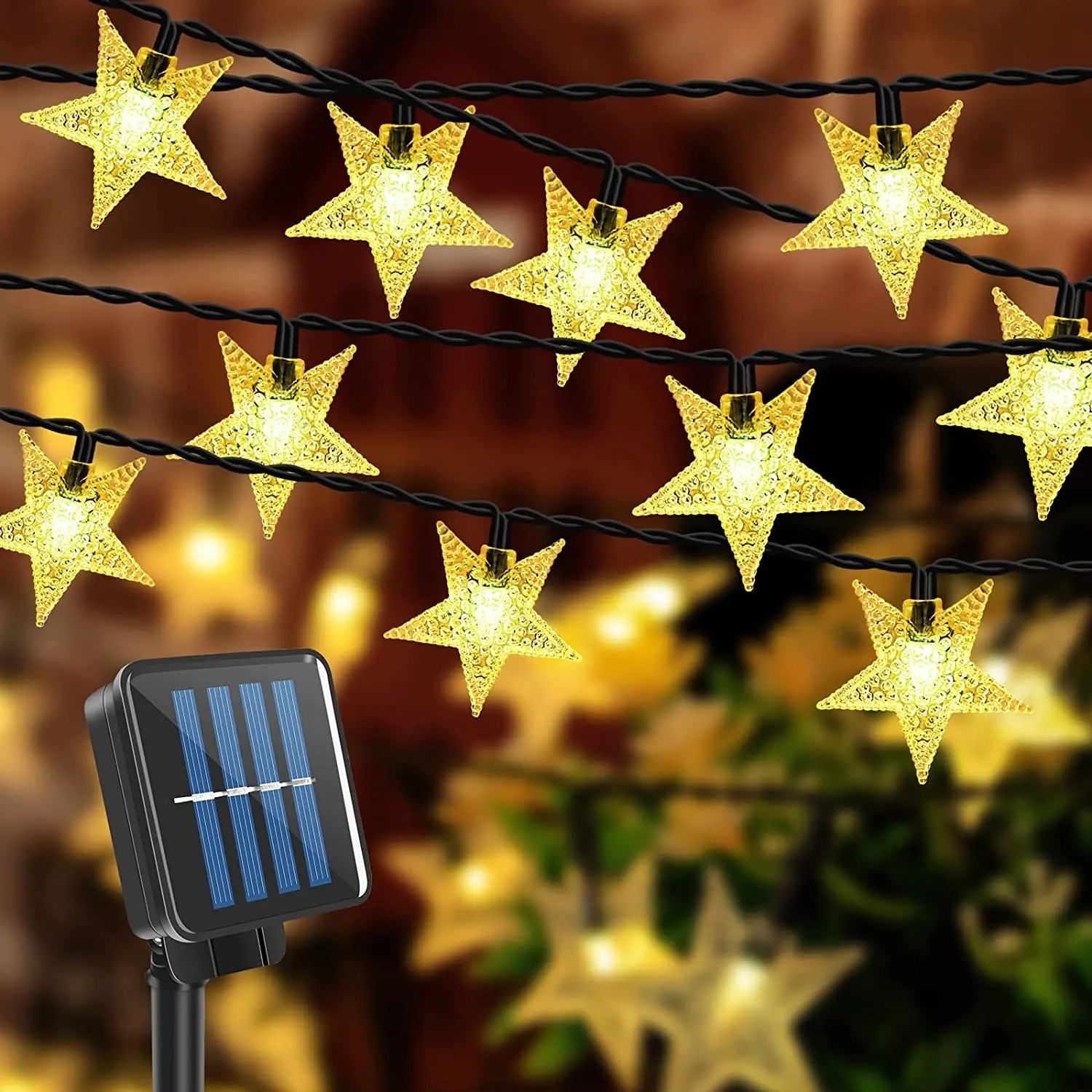 solar star decoration