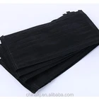 Black Disposable Mask Disposable Non-woven Face Masks 4ply Active Carbon Medical Surgical Black