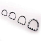 D Ring Ring 20mm Thickened Stainless Steel D Ring For Bag