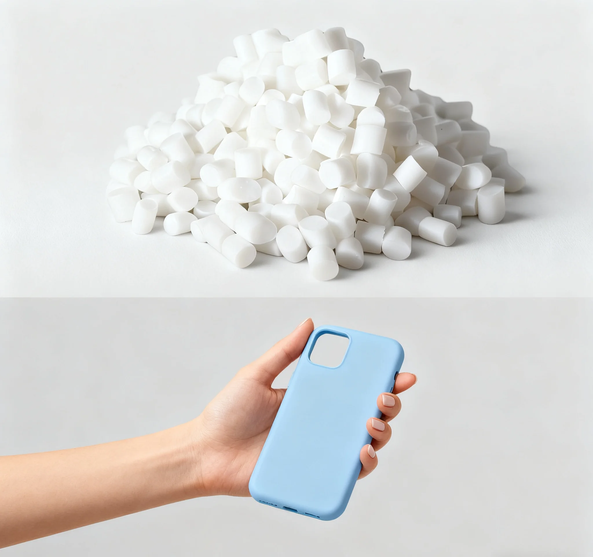 Flexible TPE Raw Material for Phone Case Molding Soft and Shock-Absorbing for Daily Device Protection 0