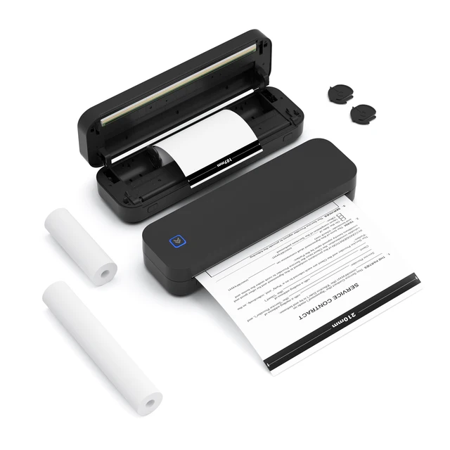 LUCK JINGLE USB powered Bluetooth mobile printer for tattoo stencil paper A4 size printing