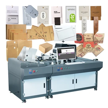 Kelier Industrial High Speed Printer Cardboard Roll To Roll Label Printer Corrugated Box Printing Machine