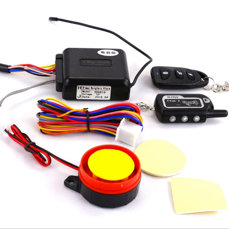 Motorcycle Motor Bike Anti-theft Alarm Security System Remote Control   AU 
