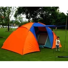 2 Bedrooms Huge Space Camp Instant Tent Family Party Fishing 4 Person Camping Double Layer Waterproof