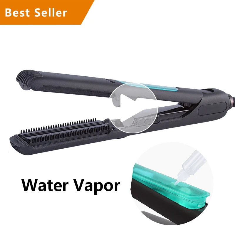 water steam flat iron