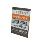 Custom Decorating Hanging Home Decor blank board Signs Wooden Ornaments for Furniture